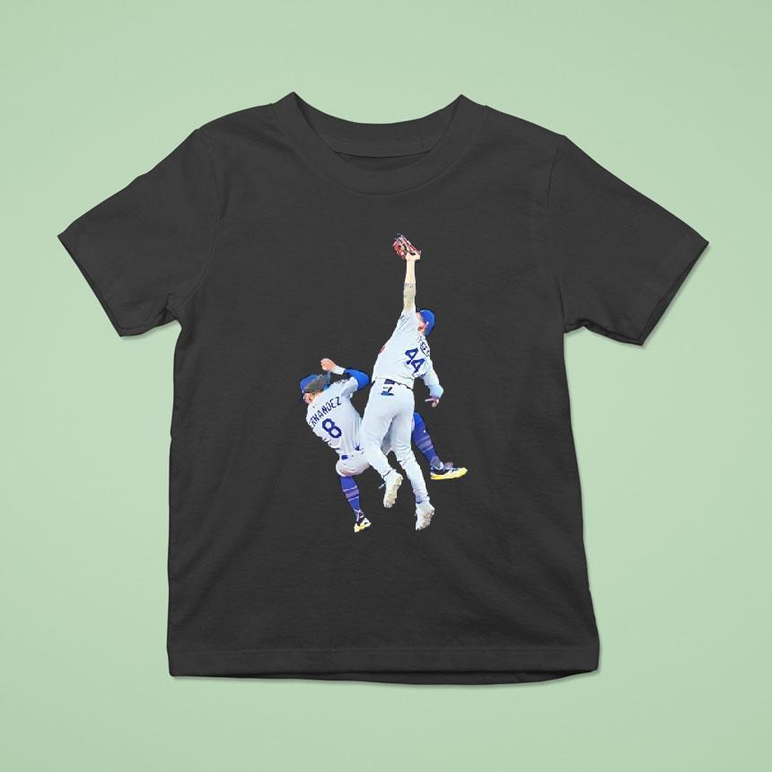 Andy Pages Hitting Kik Hernandez Los Angeles Dodgers T Shirt Andy Pages Hitting Kik Hernandez Los Angeles Dodgers T Shirt