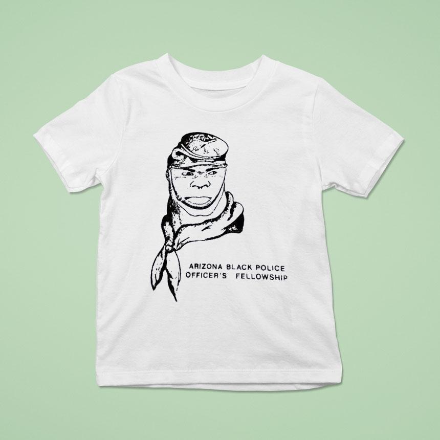 Arizona Black Police Officer S Fellowship T Shirt Arizona Black Police Officer S Fellowship T Shirt