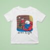 Arm S Length Sleepy Polar Bear Christmas T Shirt