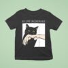 Become Ungovernable Black Cat Biting Hand T Shirt