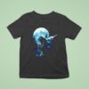 Boar Howling At The Moon T Shirt