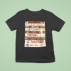 Cassette Vhs Die Hard Scrooged Gremlins It S A Wonderful Life T Shirt