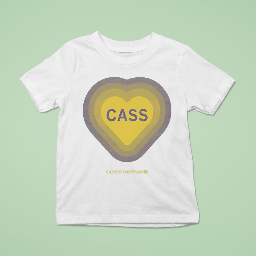 Cassidy Hartman Cass In Heart Repea T Shirt Cassidy Hartman Cass In Heart Repea T Shirt
