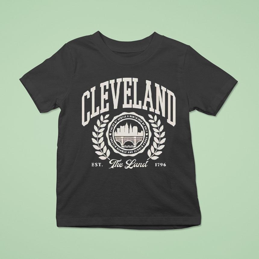 Cleveland Collegiate The Land Est T Shirt Cleveland Collegiate The Land Est T Shirt