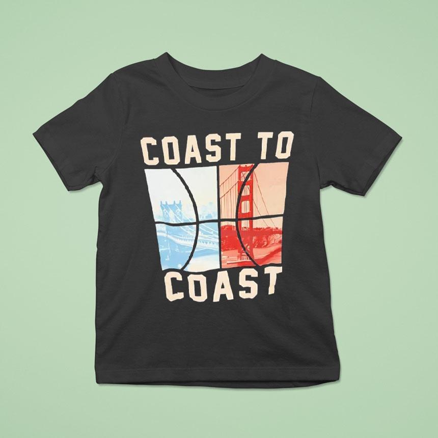 Coast To Coast Golden Gate Bridge T Shirt Coast To Coast Golden Gate Bridge T Shirt