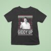 Cosmo Kramer Giddy Up Ugly Christmas T Shirt
