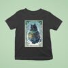 Creepmas Vintage The Yule Cat Tarot Card Dark Christmas T Shirt