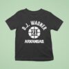 D J Wagner Arkansas Razorbacks Basketball T Shirt