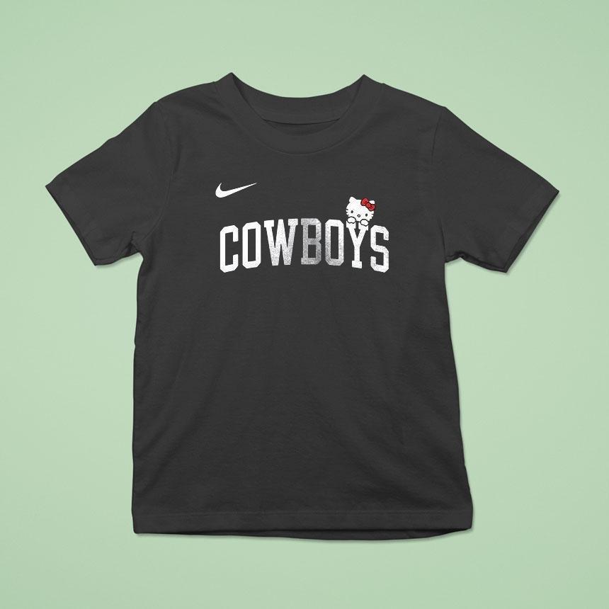 Dallas Cowboys X Hello Kitty Football T Shirt Dallas Cowboys X Hello Kitty Football T Shirt