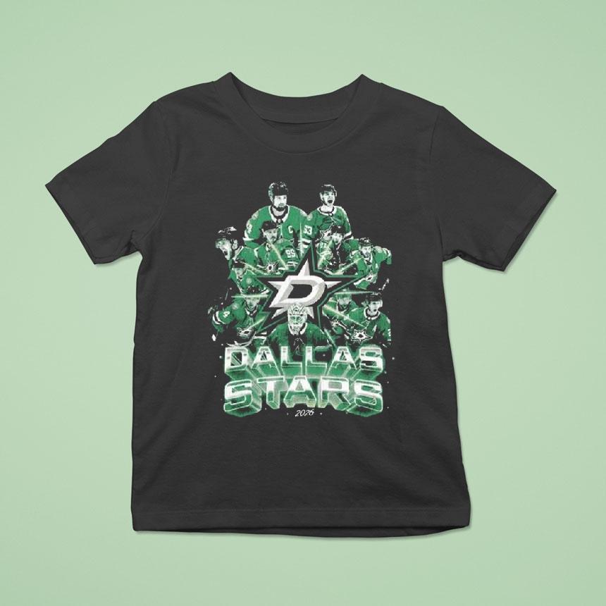 Dallas Stars Hockey Green Team T Shirt Dallas Stars Hockey Green Team T Shirt