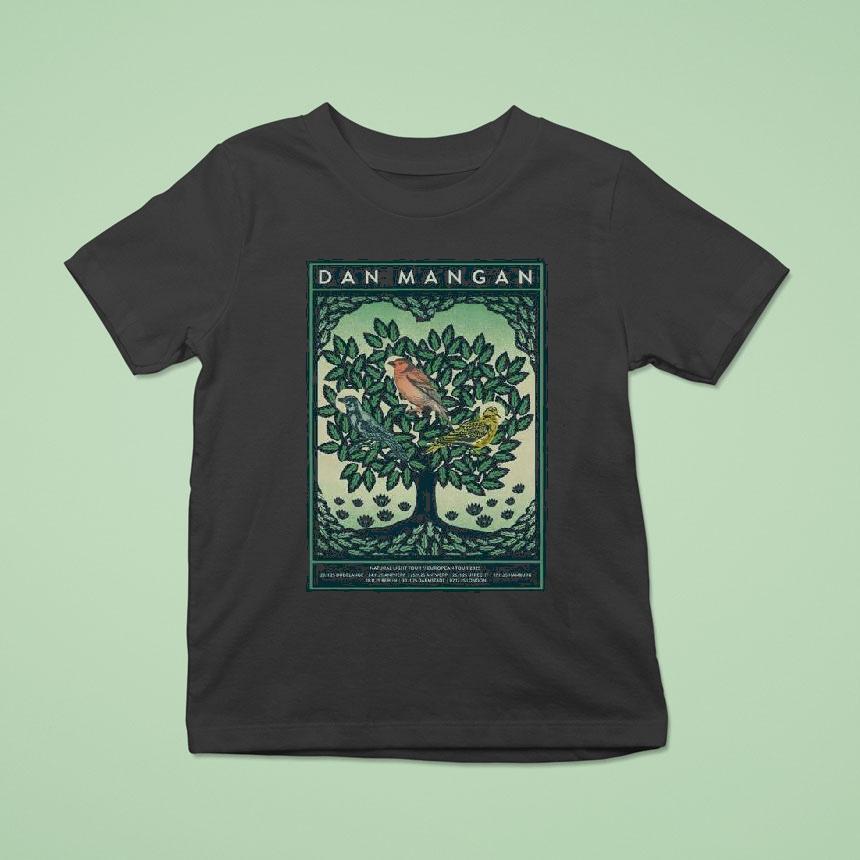 Dan Mangan Natural Light Tour Eu T Shirt Dan Mangan Natural Light Tour Eu T Shirt