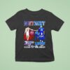 Detroit Sports Teams Pistons All Season Lions On Sundays Signatures T Shirt