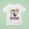 Devin Booker Phoenix Suns Caricature Fashion Player T Shirt