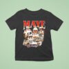 Drake Maye New England Patriots Signature Picture T Shirt