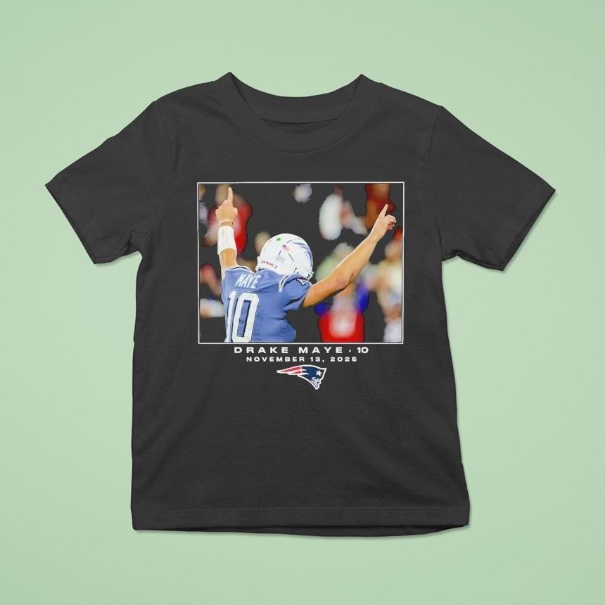 Drake Maye Novembver New England Patriots Nfl Flash Features Week T Shirt Drake Maye Novembver New England Patriots Nfl Flash Features Week T Shirt