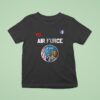 F Fighting Falcon Air Force Logo T Shirt
