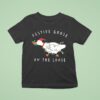 Festive Goose On The Loose Christmas T Shirt
