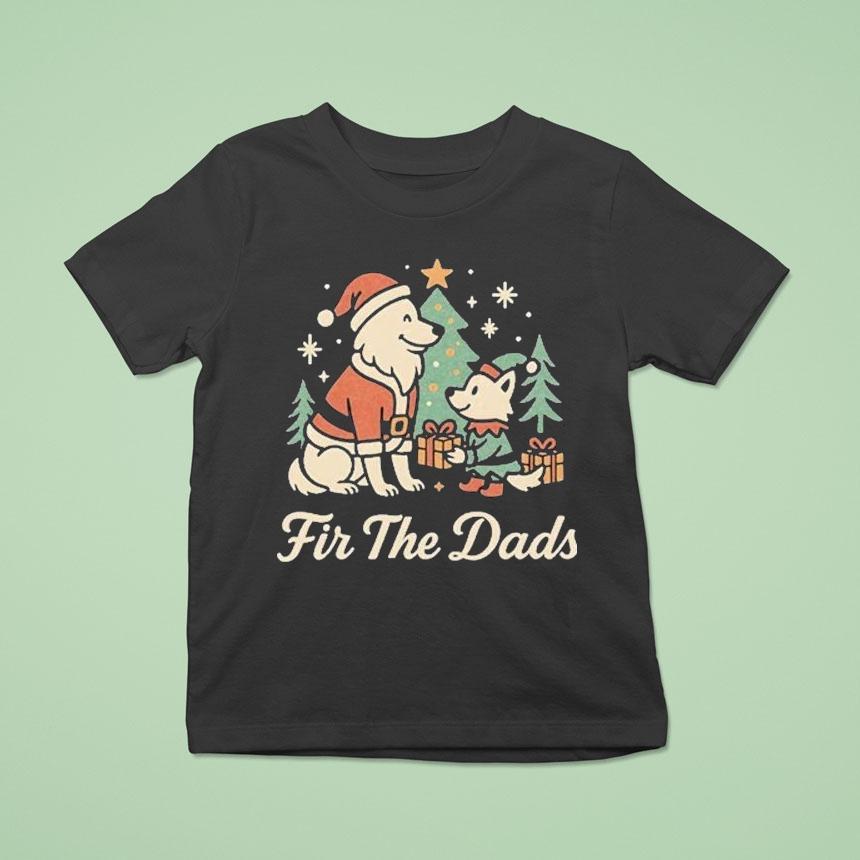 Fir The Dads Wolves Merry Christmas T Shirt Fir The Dads Wolves Merry Christmas T Shirt