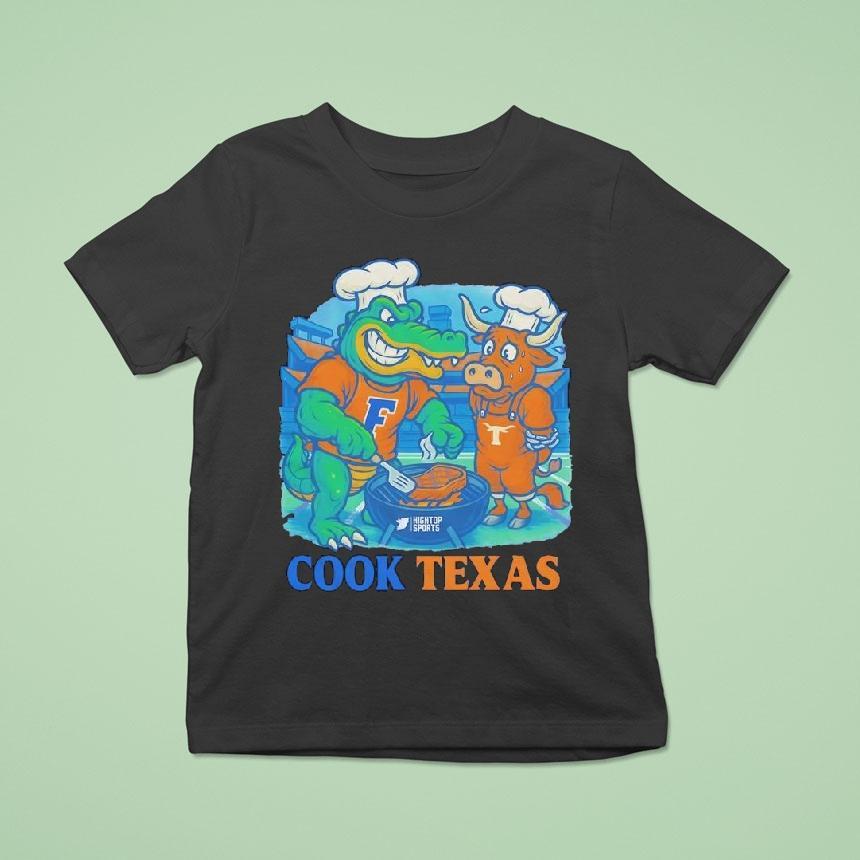 Florida Gators Cook Texas Longhorns Football T Shirt Florida Gators Cook Texas Longhorns Football T Shirt