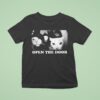 Funny Cat Gang Open The Door T Shirt