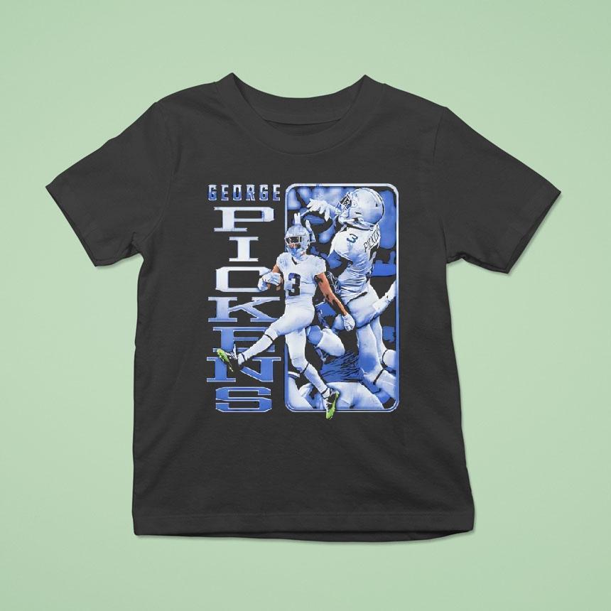 George Pickens Dallas Cowboys Cath Football T Shirt George Pickens Dallas Cowboys Cath Football T Shirt