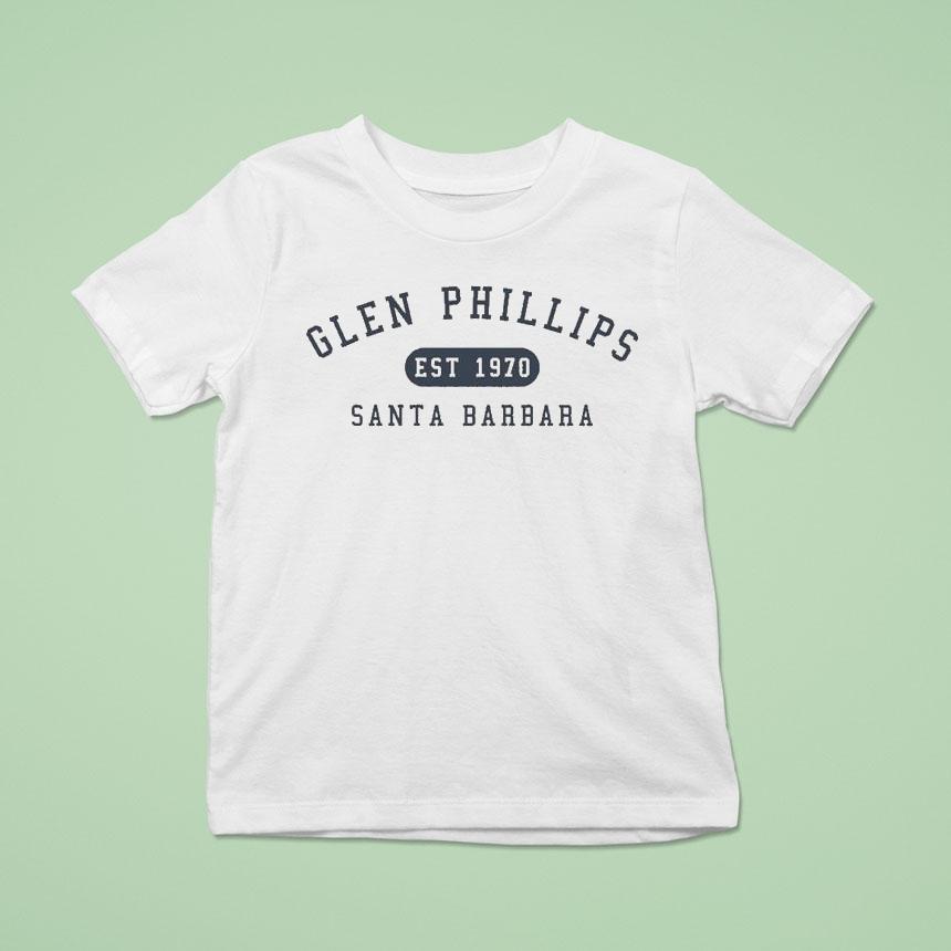 Glen Phillips Santa Barbara Est T Shirt Glen Phillips Santa Barbara Est T Shirt