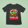 Grinch And Cleveland Browns Christmas Theme Helme T Shirt