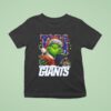 Grinch X New York Giants Ball And Helmet Christmas T Shirt