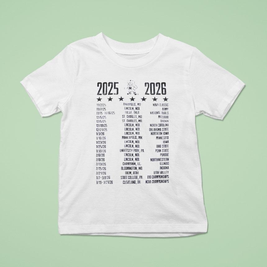 Herbie Husker Nebraska Cornhuskers Tour T Shirt Herbie Husker Nebraska Cornhuskers Tour T Shirt