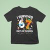 I Survived Days Of School Funny Meme Six Seven Christmas T Shirt