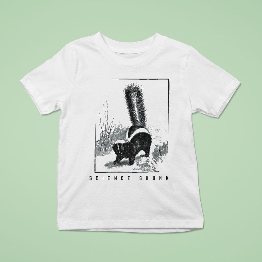 Jen Hamilton Science Skunk T Shirt Jen Hamilton Science Skunk T Shirt