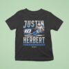 Justin Herbert Quarterback Los Angeles C Slide T Shirt