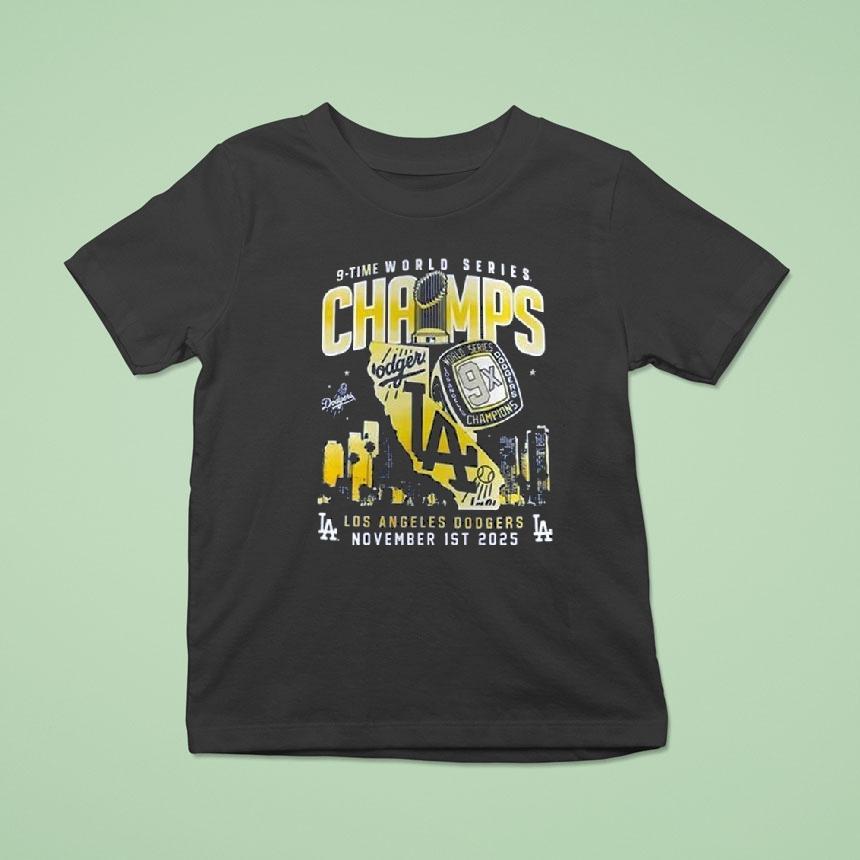 Los Angeles Dodgers Ws Champions X T Shirt Los Angeles Dodgers Ws Champions X T Shirt