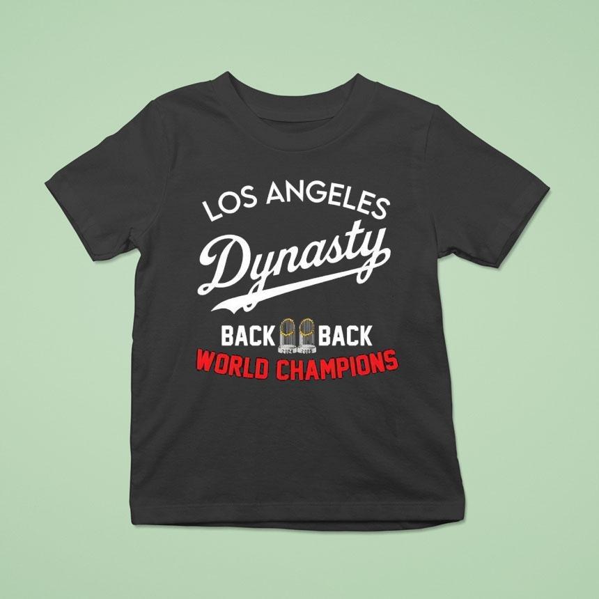 Los Angeles Dodgers Dynasty Championship T Shirt Los Angeles Dodgers Dynasty Championship T Shirt