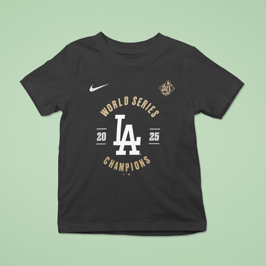 Los Angeles Dodgers Nike Black Ws Champions T Shirt Los Angeles Dodgers Nike Black Ws Champions T Shirt