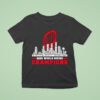 Los Angeles Dodgers Skyline Names World Series Champions T Shirt