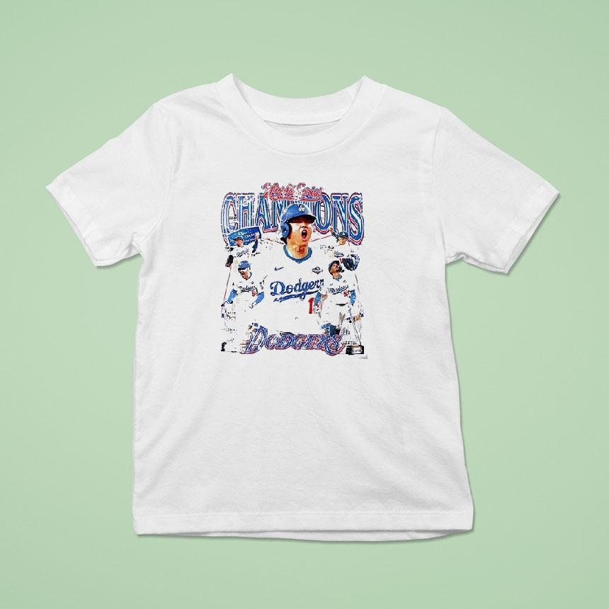 Los Angeles Dodgers World Series Champions Back To Back Team Graphic Vintage T Shirt Los Angeles Dodgers World Series Champions Back To Back Team Graphic Vintage T Shirt