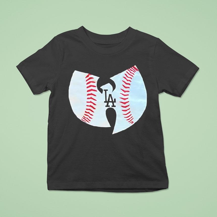Los Angeles Dodgers Wu Tang Clan Collab T Shirt Los Angeles Dodgers Wu Tang Clan Collab T Shirt