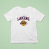 Los Angeles Lakers X Sevenn World Tour Wonwoo Logo T Shirt