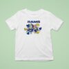 Los Angeles Rams Blueyyy Go Rams Cartoon T Shirt