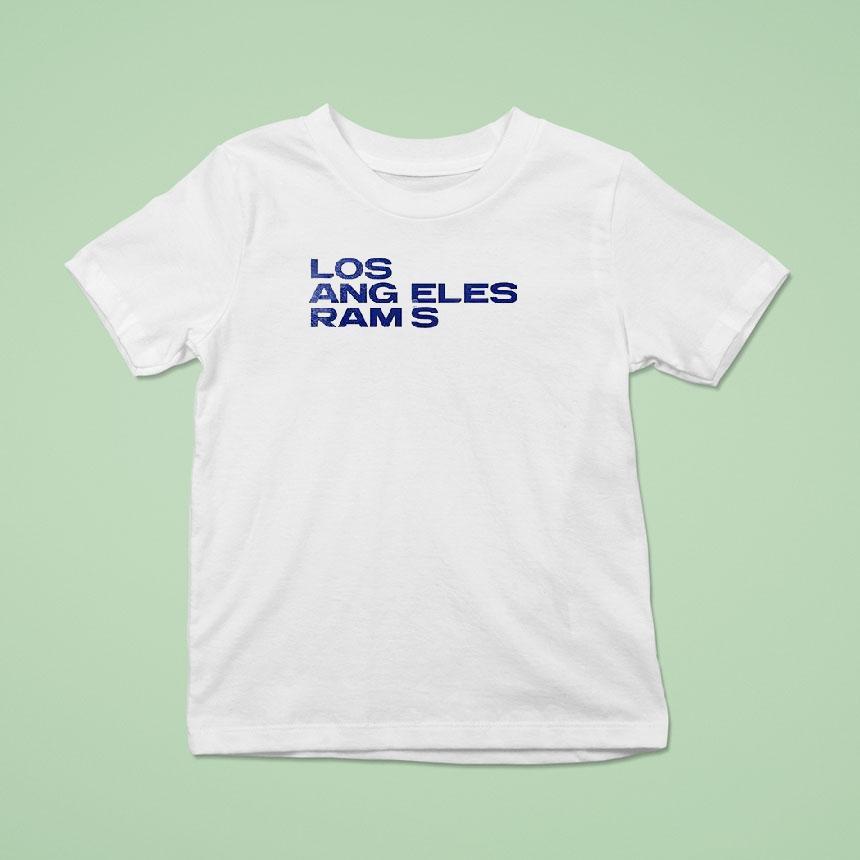 Los Angeles Rams Logo Map T Shirt Los Angeles Rams Logo Map T Shirt