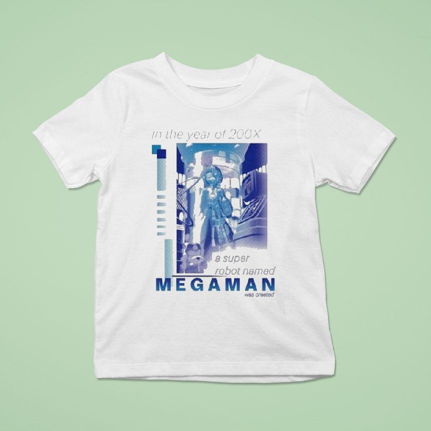 Mega Manin The Year Of X A Super Robot Named T Shirt Mega Manin The Year Of X A Super Robot Named T Shirt