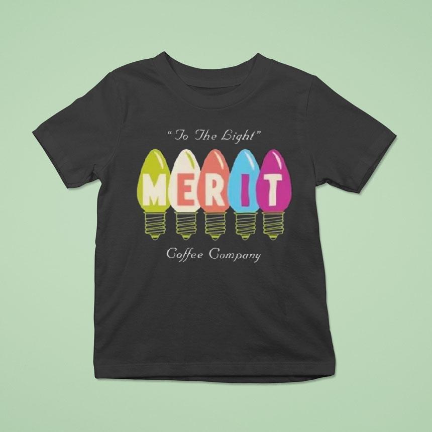 Merit Coffee Co Vintage Lightbulb T Shirt Merit Coffee Co Vintage Lightbulb T Shirt