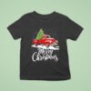 Merry Christmas Red Truck Family Matching T Shirt