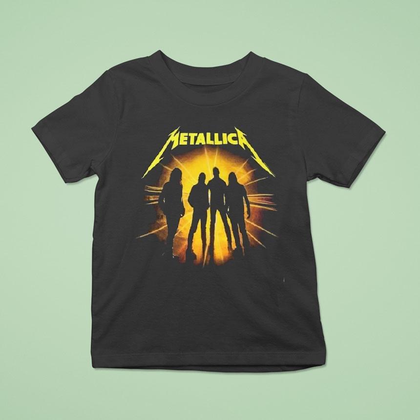 Metallica Seasons World Tour M Album Cover With Dates T Shirt Metallica Seasons World Tour M Album Cover With Dates T Shirt