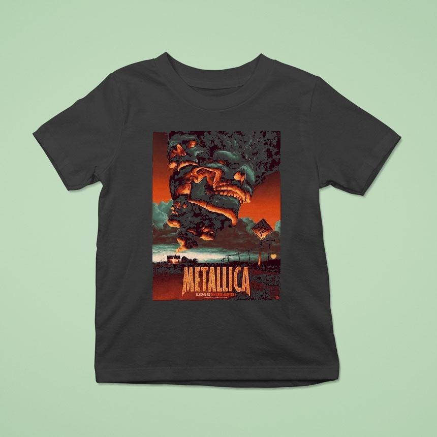 Metallica Load The House Jack Built Art By Max Loeffler Addition Load Series T Shirt Metallica Load The House Jack Built Art By Max Loeffler Addition Load Series T Shirt