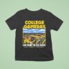 Michigan Wolverines Live From The Big House Ann Arbor College Gameday Stadium T Shirt