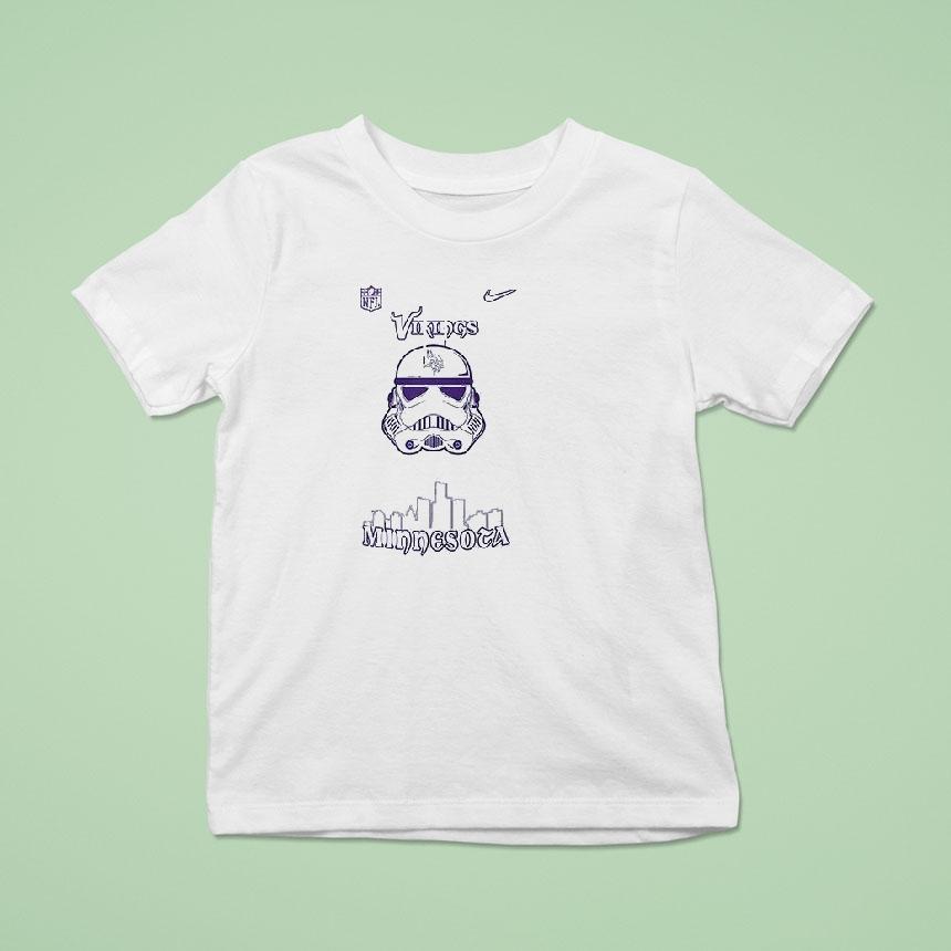 Minnesota Vikings X Storm Trooper Logo T Shirt Minnesota Vikings X Storm Trooper Logo T Shirt