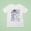 Mookie Betts Los Angeles Dodgers Caricature Player T Shirt