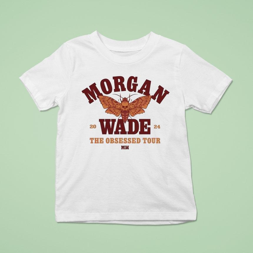 Morgan Wade The Obsessed Tour Skull Moth T Shirt Morgan Wade The Obsessed Tour Skull Moth T Shirt